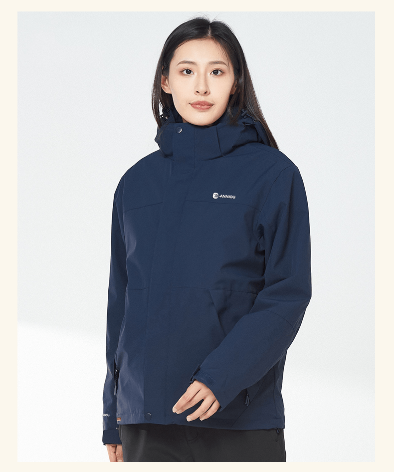 ANNIOU 3 - in - 1 Women's Custom Outdoor Jacket - Sidiou Group