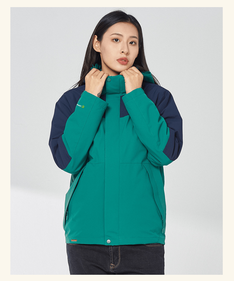 ANNIOU 3 - in - 1 Women's Custom Outdoor Jacket - Sidiou Group