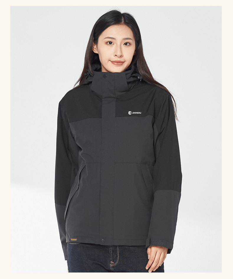 ANNIOU 3 - in - 1 Women's Custom Outdoor Jacket - Sidiou Group