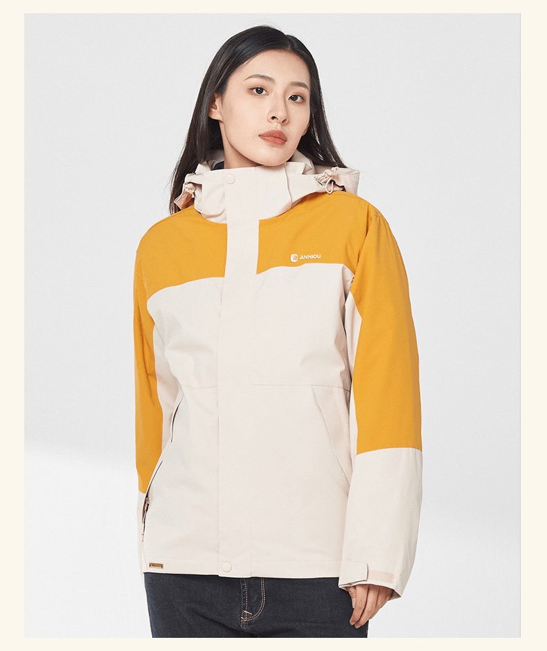 ANNIOU 3 - in - 1 Women's Custom Outdoor Jacket - Sidiou Group