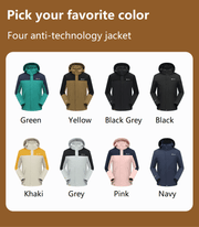 ANNIOU 3 - in - 1 Women's Custom Outdoor Jacket - Sidiou Group