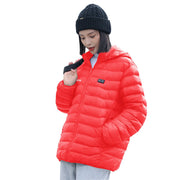 Anniou Dual Switch Unisex Hooded Winter Heating Coat - Sidiou Group