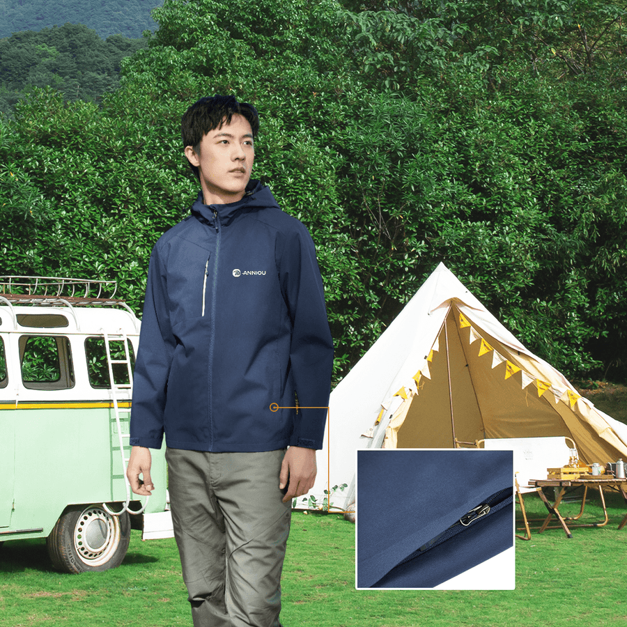 ANNIOU Lightweight Hiking Shell Jacket - Sidiou Group