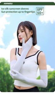 ANNIOU Long Sleeve UV Protection Gloves - Sidiou Group