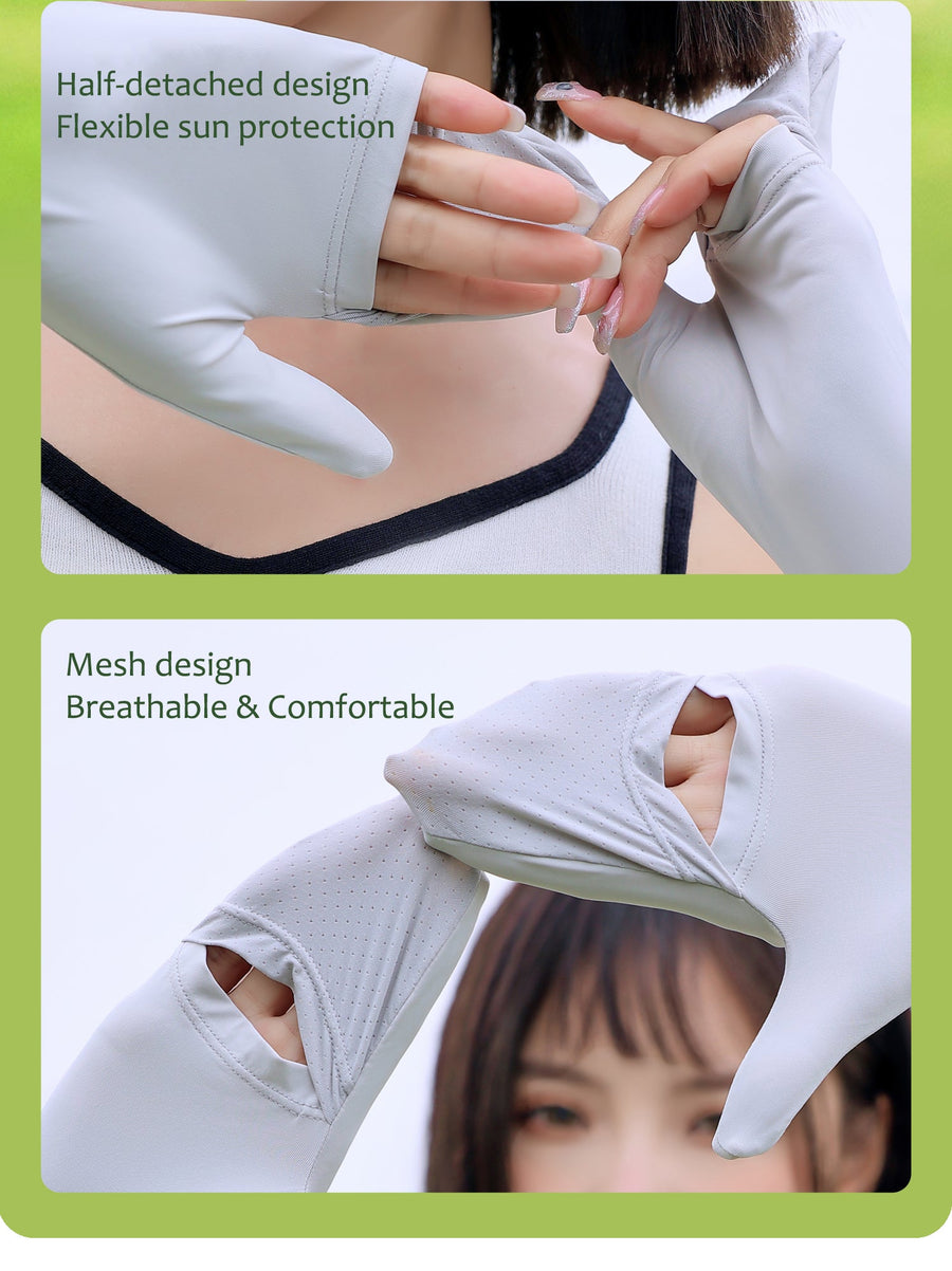 ANNIOU Long Sleeve UV Protection Gloves - Sidiou Group