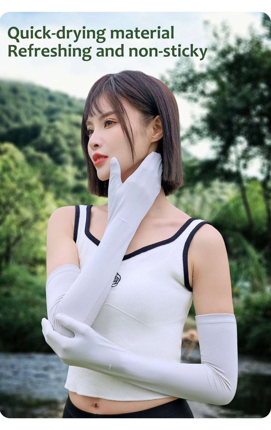 ANNIOU Long Sleeve UV Protection Gloves - Sidiou Group