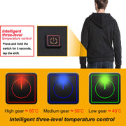 Anniou Mens Heated Hoodie Jacket - Sidiou Group