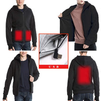 Anniou Mens Heated Hoodie Jacket - Sidiou Group