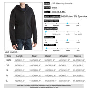 Anniou Mens Heated Hoodie Jacket - Sidiou Group