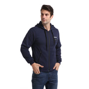 Anniou Men's Navy Heated Zip Up Hoodie - Sidiou Group