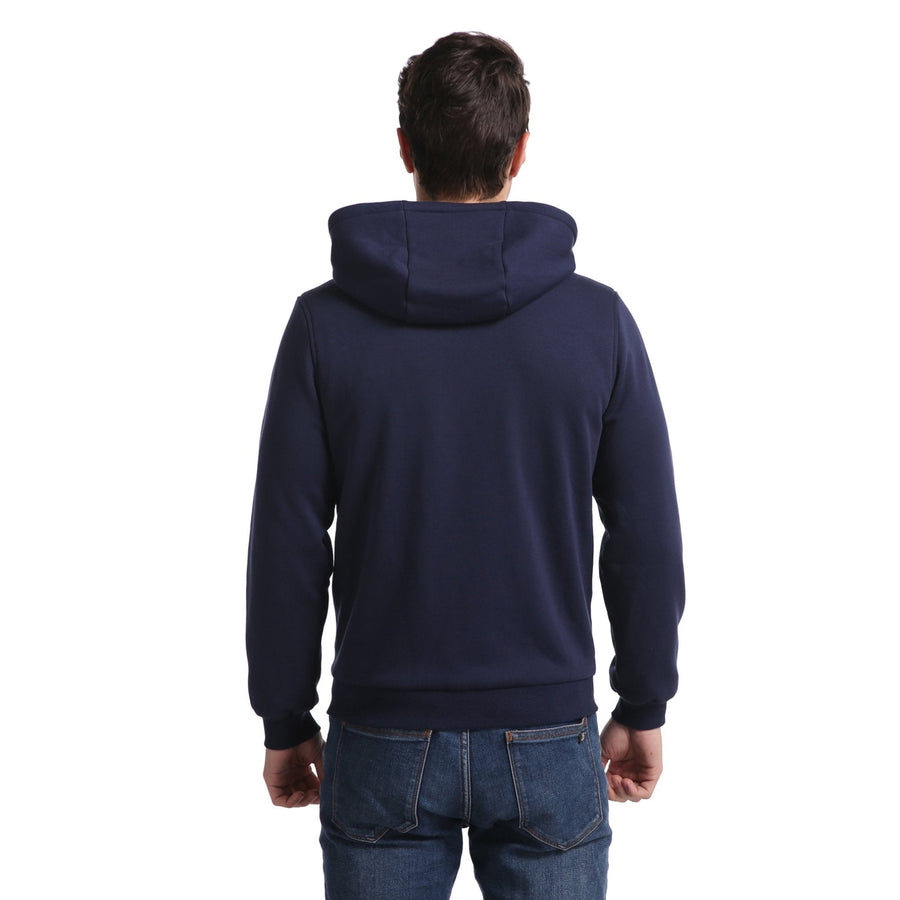 Anniou Men's Navy Heated Zip Up Hoodie - Sidiou Group