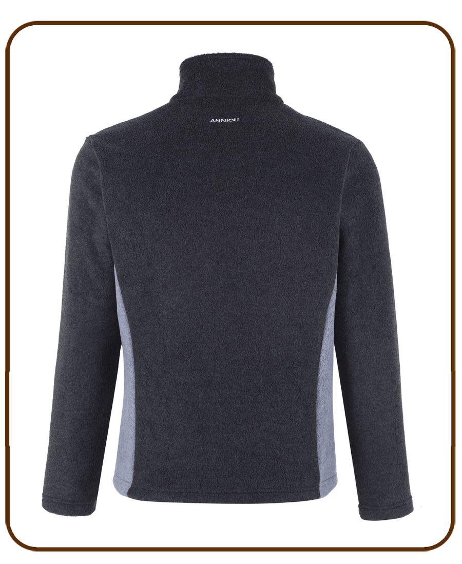 Anniou Men's Polar Fleece Half Zip Pullover Sweatshirt - Sidiou Group