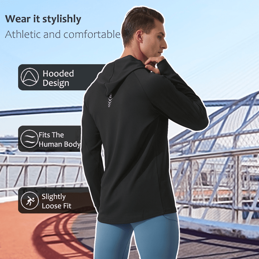 ANNIOU Men's Quick Dry Sweatshirt - Sidiou Group