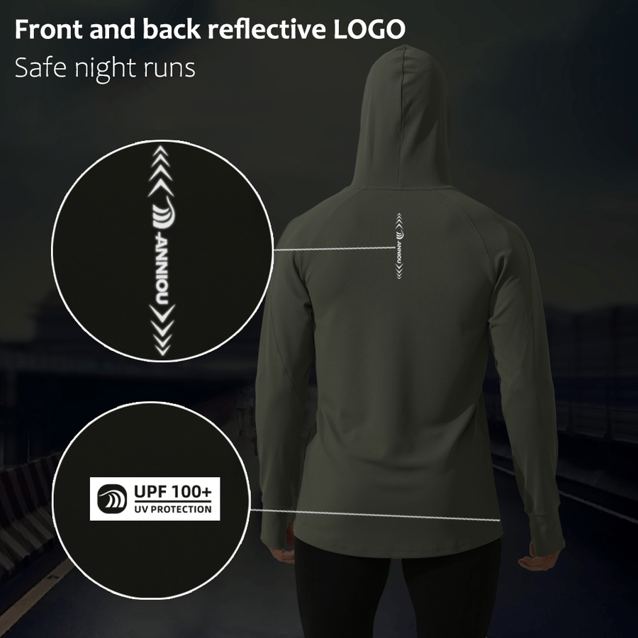 ANNIOU Men's Quick Dry Sweatshirt - Sidiou Group