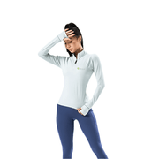 Anniou Unisex Half - zip Long - sleeved Sports Sweatshirt - Sidiou Group