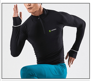 Anniou Unisex Half - zip Long - sleeved Sports Sweatshirt - Sidiou Group