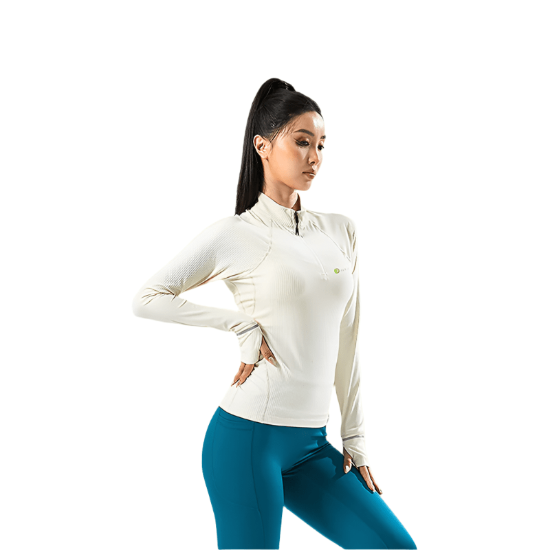 Anniou Unisex Half - zip Long - sleeved Sports Sweatshirt - Sidiou Group