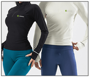 Anniou Unisex Half - zip Long - sleeved Sports Sweatshirt - Sidiou Group