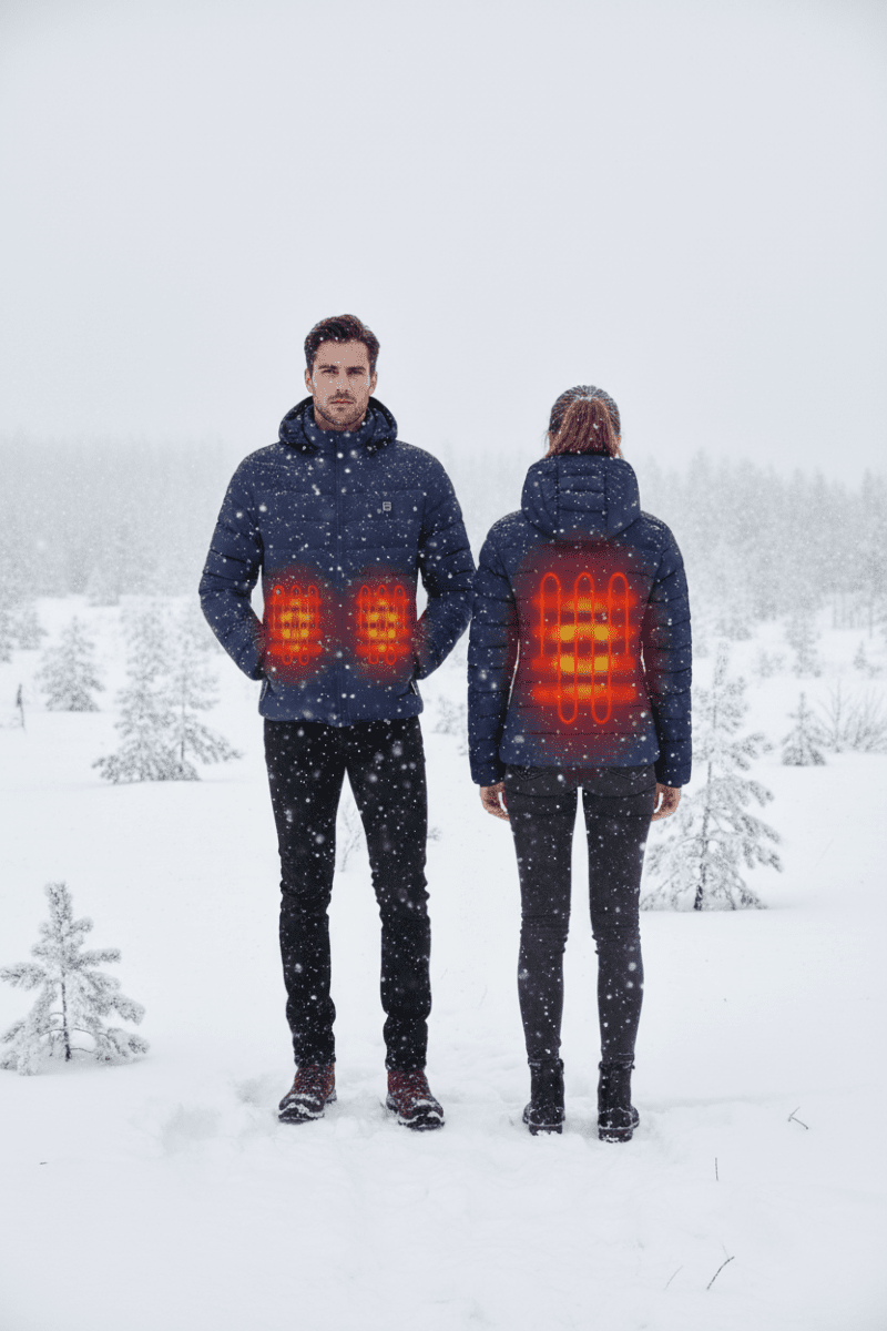 Duck Down Heated Jacket