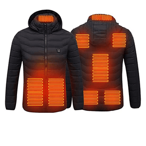 Anniou Unisex Hooded Heated Duck Down Jacket - Sidiou Group