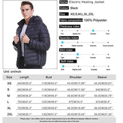 Anniou Unisex Hooded Heated Duck Down Jacket - Sidiou Group