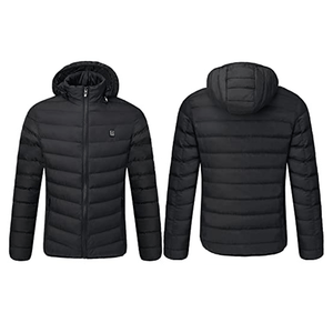 Anniou Unisex Hooded Heated Duck Down Jacket - Sidiou Group