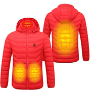 Anniou Unisex Hooded Heated Duck Down Jacket - Sidiou Group