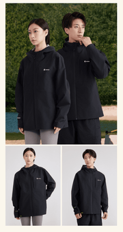 ANNIOU Unisex Lightweight Seamless Hardshell Jacket - Sidiou Group