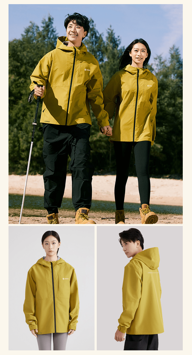 ANNIOU Unisex Lightweight Seamless Hardshell Jacket - Sidiou Group