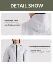 ANNIOU Unisex Lightweight Seamless Hardshell Jacket - Sidiou Group