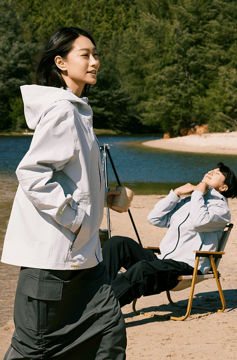 ANNIOU Unisex Lightweight Seamless Hardshell Jacket - Sidiou Group