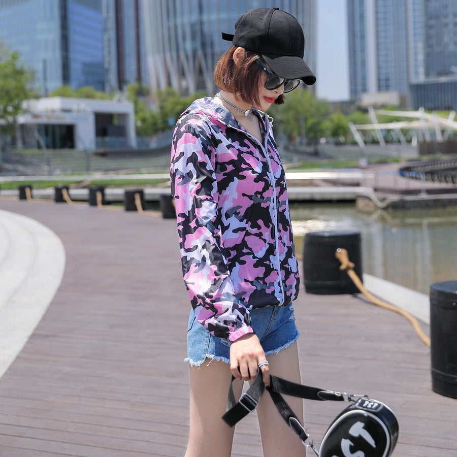 Anniou UPF 50+ Anti UV Sun Protection Camo Jacket - Sidiou Group