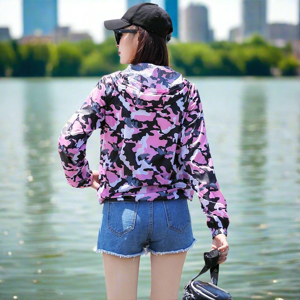 Anniou UPF 50+ Anti UV Sun Protection Camo Jacket - Sidiou Group