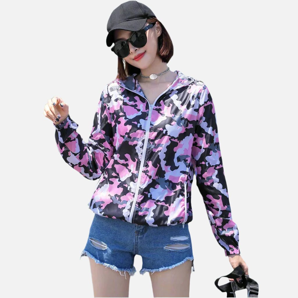 Anniou UPF 50+ Anti UV Sun Protection Camo Jacket - Sidiou Group