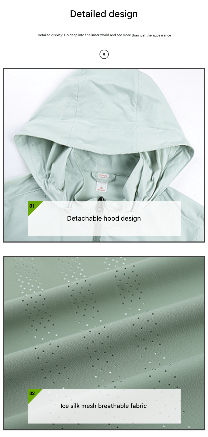 ANNIOU UPF100+ Lightweight Sun Protection Jacket - Sidiou Group