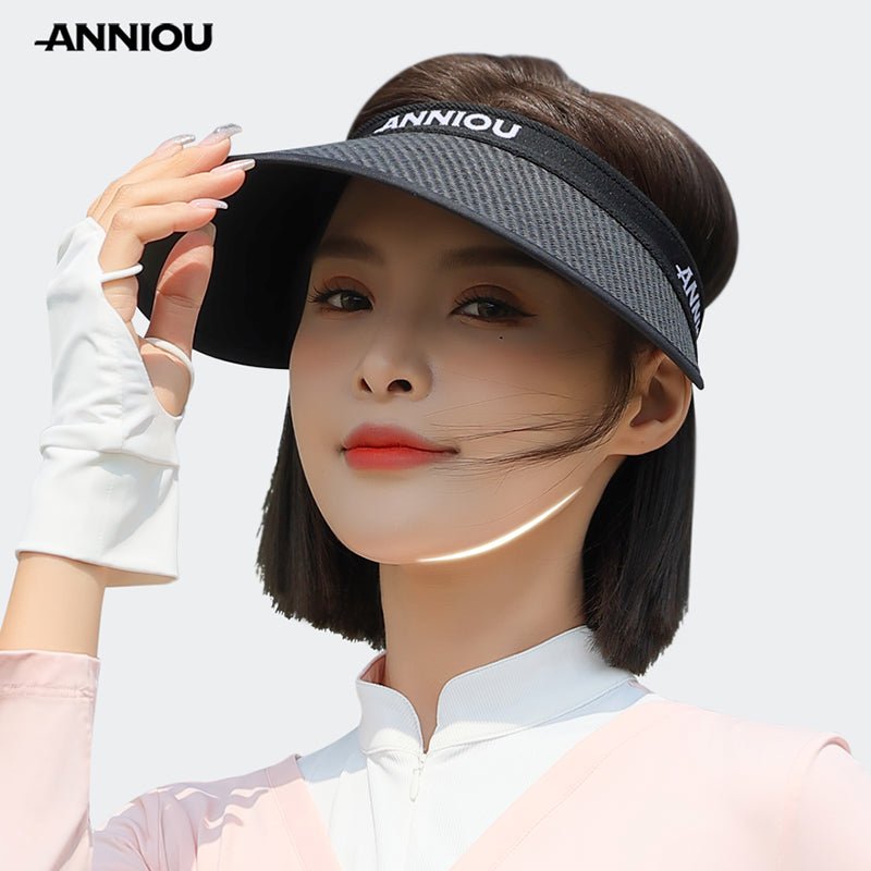ANNIOU UV Protection Woven Straw Sun Visor - Sidiou Group