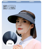 ANNIOU UV Protection Woven Straw Sun Visor - Sidiou Group