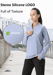 Anniou UV Sun Protection Half Zip Up Sweatshirt - Sidiou Group