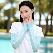 Anniou Women's Breathable Uv Protection Slik Arm Sleeves - Sidiou Group