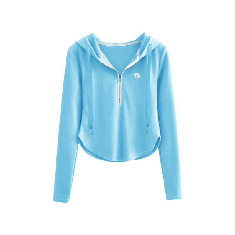 Anniou Women's Half Zip Up Hoodie - Sidiou Group