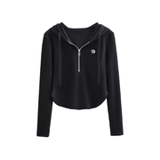 Anniou Women's Half Zip Up Hoodie - Sidiou Group