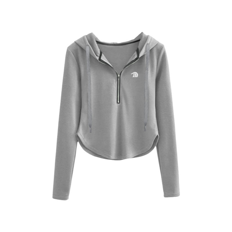 Anniou Women's Half Zip Up Hoodie - Sidiou Group