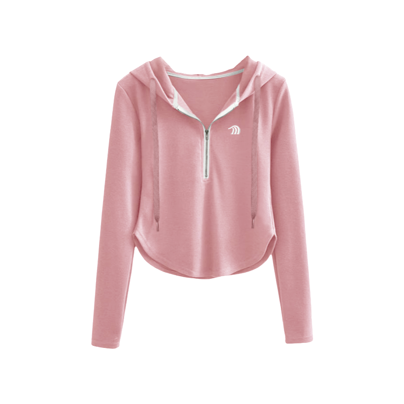 Anniou Women's Half Zip Up Hoodie - Sidiou Group