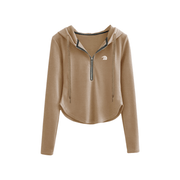 Anniou Women's Half Zip Up Hoodie - Sidiou Group