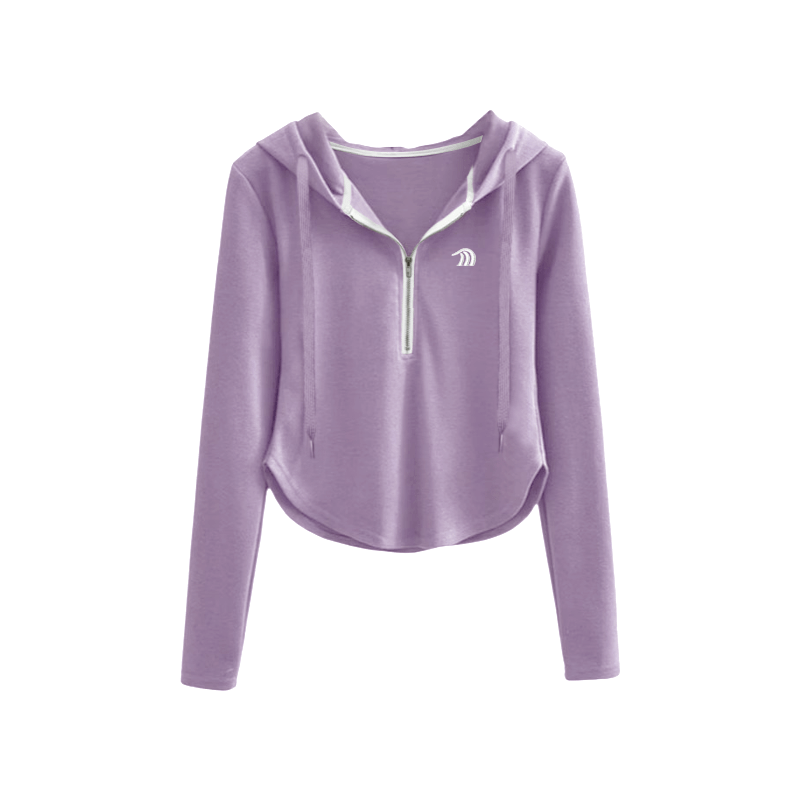 Anniou Women's Half Zip Up Hoodie - Sidiou Group