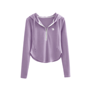 Anniou Women's Half Zip Up Hoodie - Sidiou Group