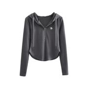 Anniou Women's Half Zip Up Hoodie - Sidiou Group
