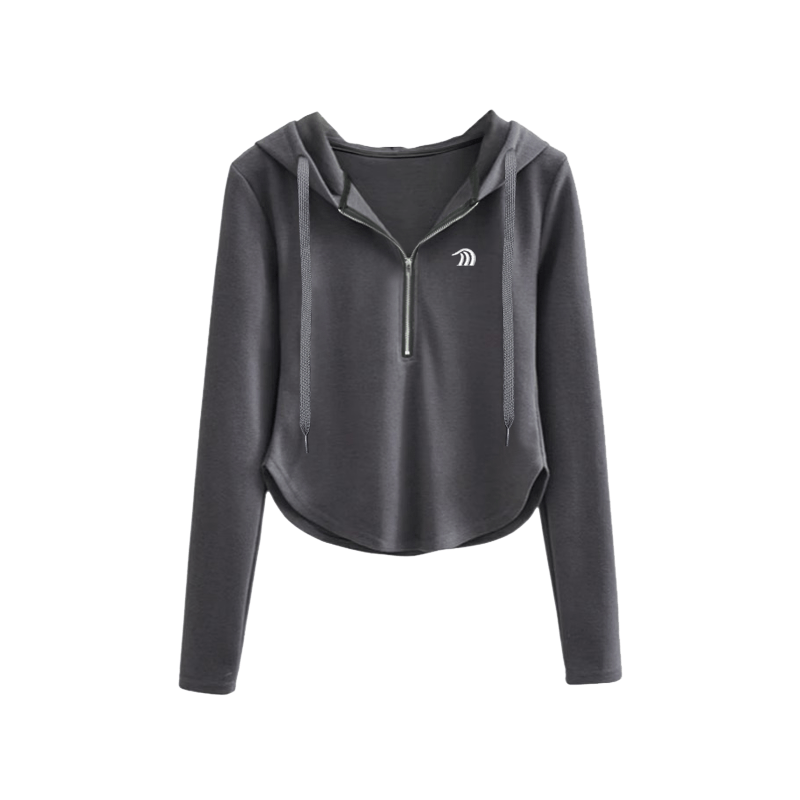 Anniou Women's Half Zip Up Hoodie - Sidiou Group