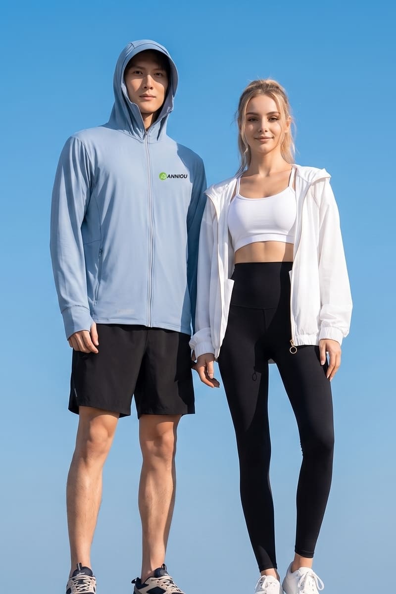  man and woman wearing anniou clothing