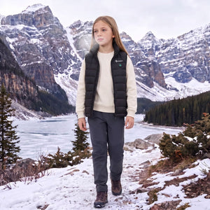 anniou outdoor heated gilet for girls